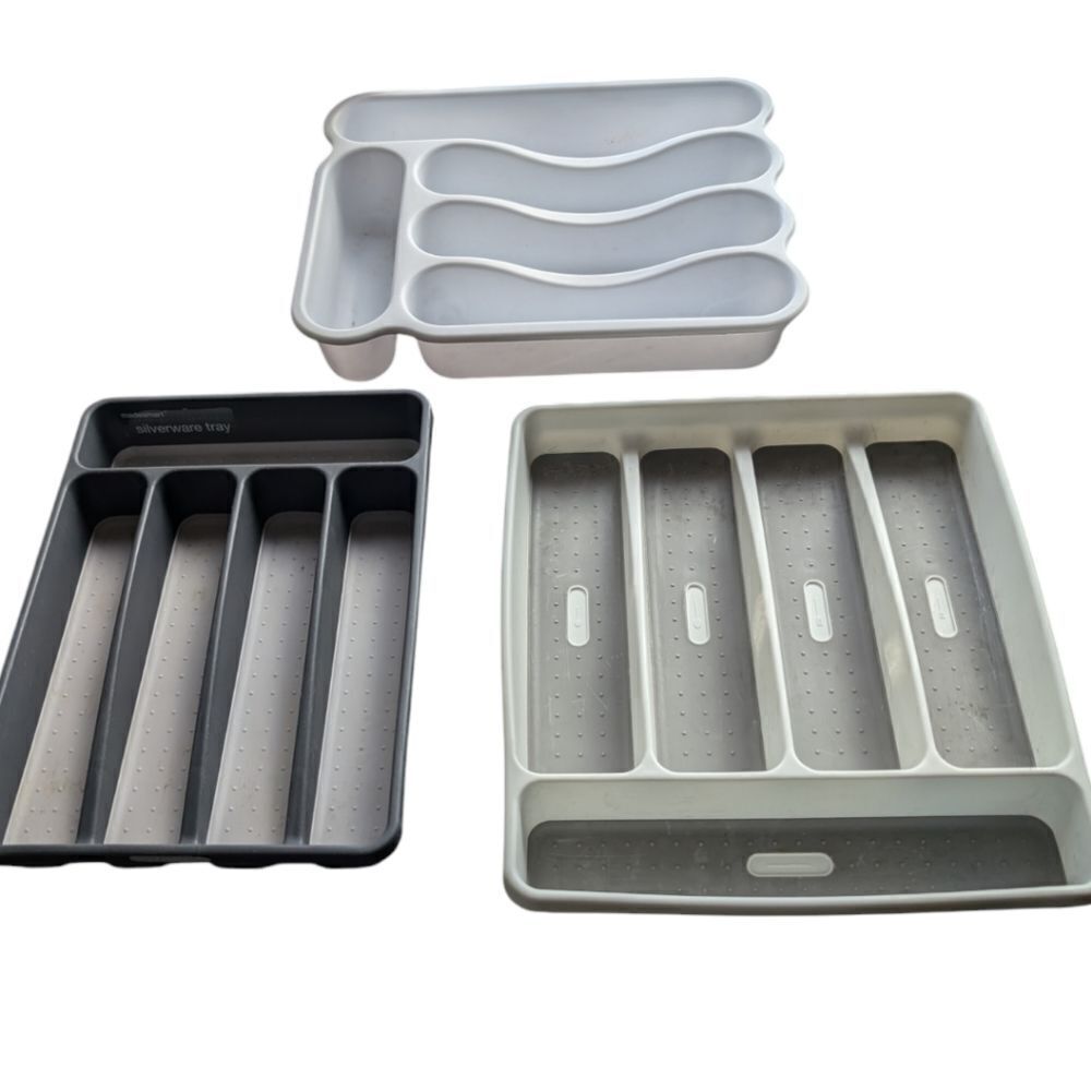 Set of 3 drawer organizers